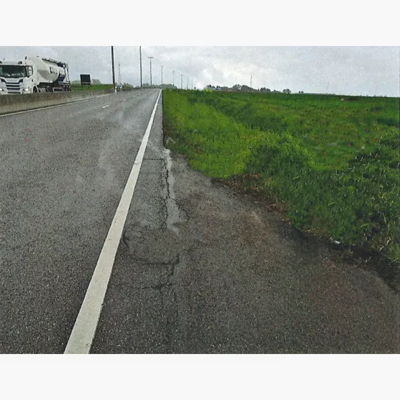 Accident et délit de fuite à Nandrin