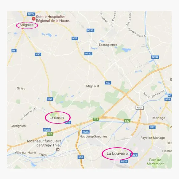 Meerdere diefstallen in La Louvière, Soignies en Le Roeulx 