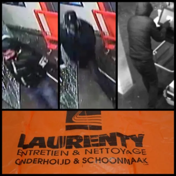 VIDEO - Inbraak in de COLRUYT van Herve