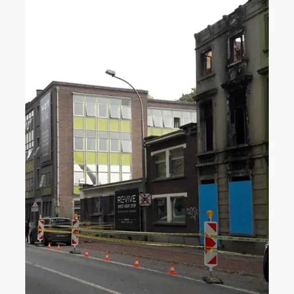 Opzettelijke brandstichting in Gent