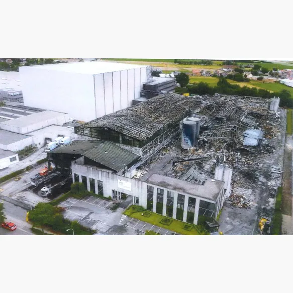  VIDEO - Brandstichting in de industriële bakkerij Lantmännen-Unibake (Pastridor) in Londerzeel                                                                                                                         