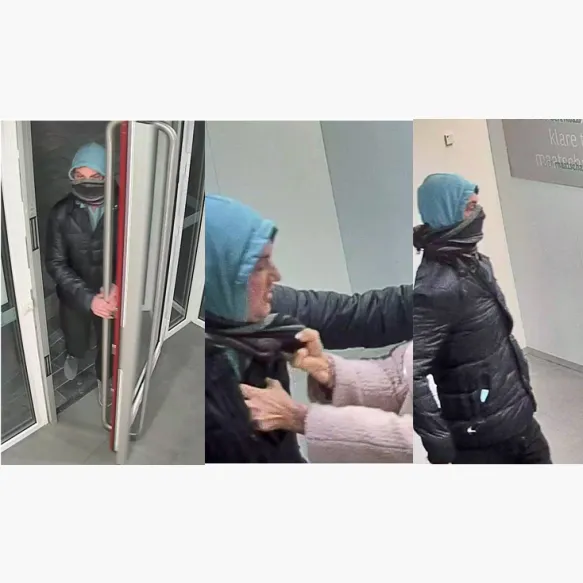 VIDEO - Man met mes bedreigt een klant in een bankkantoor in Blankenberge