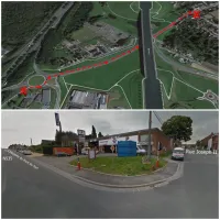 Verkeersagressie in La Louvière