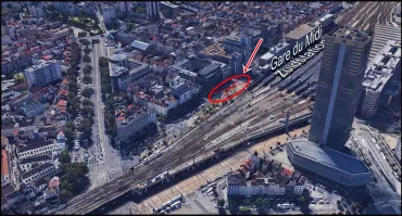 Coups et blessures volontaires devant la gare de Midi le 09/09/18